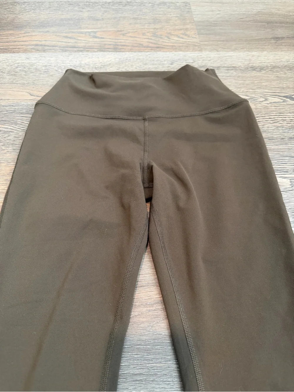 Alo Yoga Airbrush Bootcut Leggings Espresso Brown Size Small High Waisted Flare